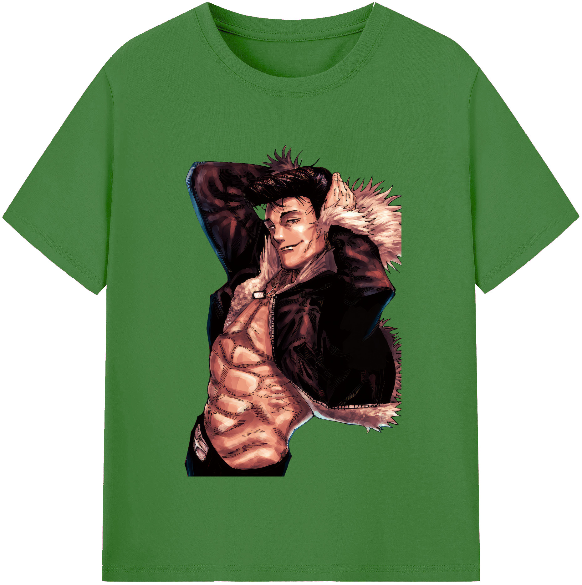 （画像用） 呪術廻戦 Jujutsu Kaisen レディースカジュアルプリントTシャツ（綿100％）